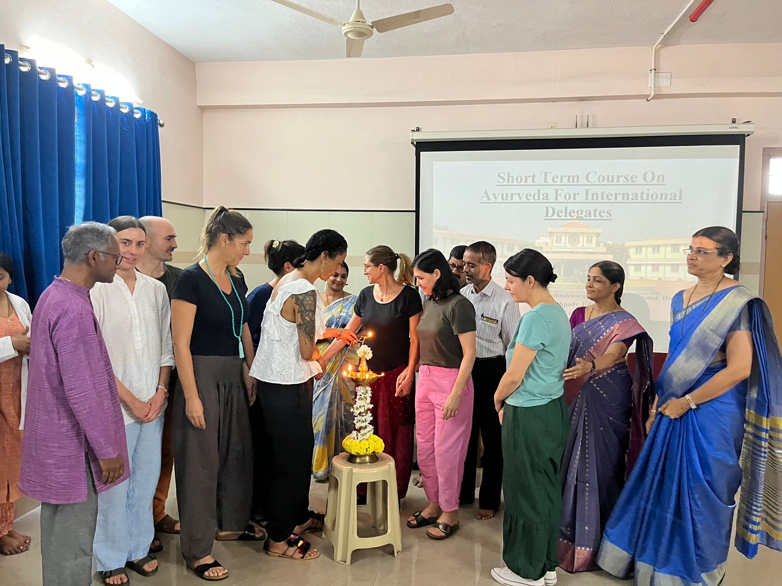 INAUGURAL CEREMONY OF THE SHORT-TERM COURSE ON AYURVEDA FOR THE INTERNATIONAL DELEGATES